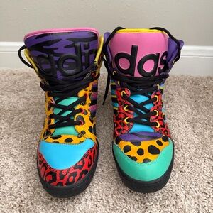 2012 Adidas Originals by Jeremy Scott Instinct Hi Black Light Aqua G61090 S10